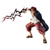 Figura Grandista de Shanks de One Piece con capa oscura y efecto de energía