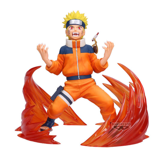 Figura de Naruto Uzumaki Vibration Stars con efectos rojos