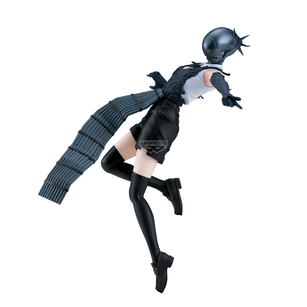 Figura Bomb Vibration Stars de Chainsaw Man de Banpresto en pose dinámica