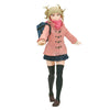 Figura Glitter & Glamorous de Himiko Toga con abrigo rosa