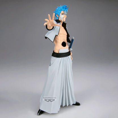 Figura de Grimmjow de Bleach con espada y cabello azul - 2