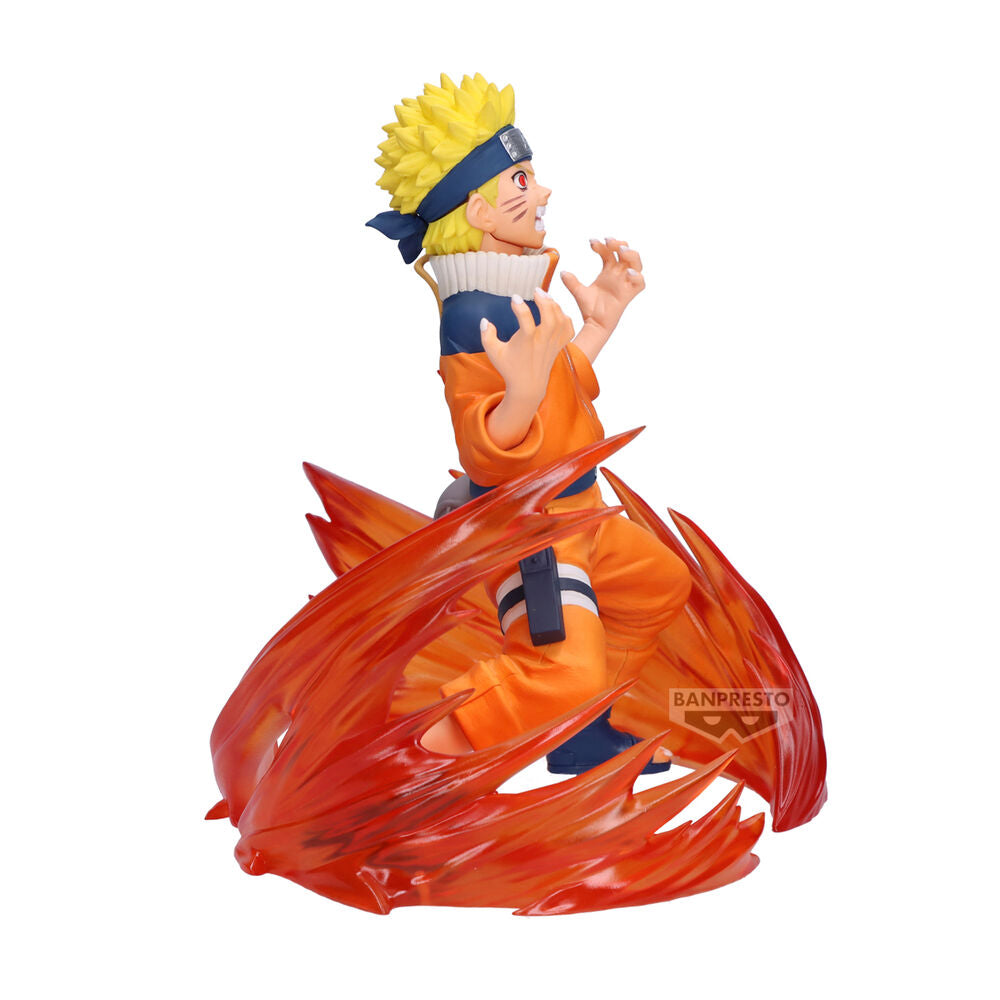 Figura de Naruto Uzumaki Vibration Stars con efectos rojos - 2