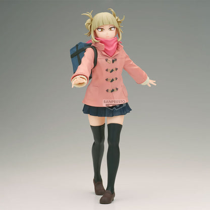 Figura Glitter & Glamorous de Himiko Toga con abrigo rosa - 2