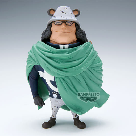 Figura de Bartholomew Kuma de One Piece con capa verde - 2