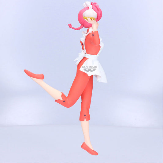 Figura de Ranma Saotome con atuendo rojo y blanco y delantal - 3