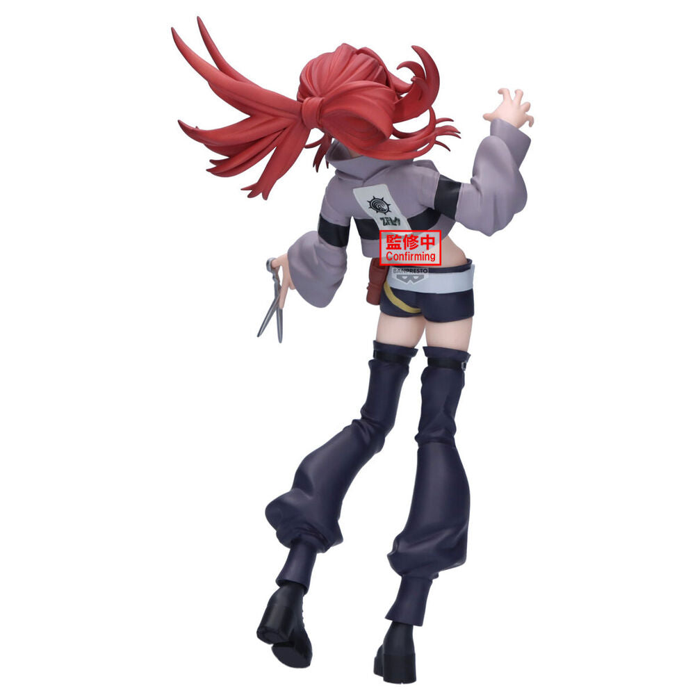 Figura Banpresto de Riyo de Gachiakuta con melena roja y tijeras - 3