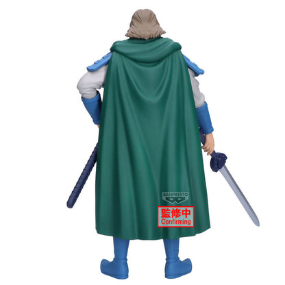 Figura Banpresto TO Grandista Kingdom de 26 cm con armadura azul y capa verde - 3