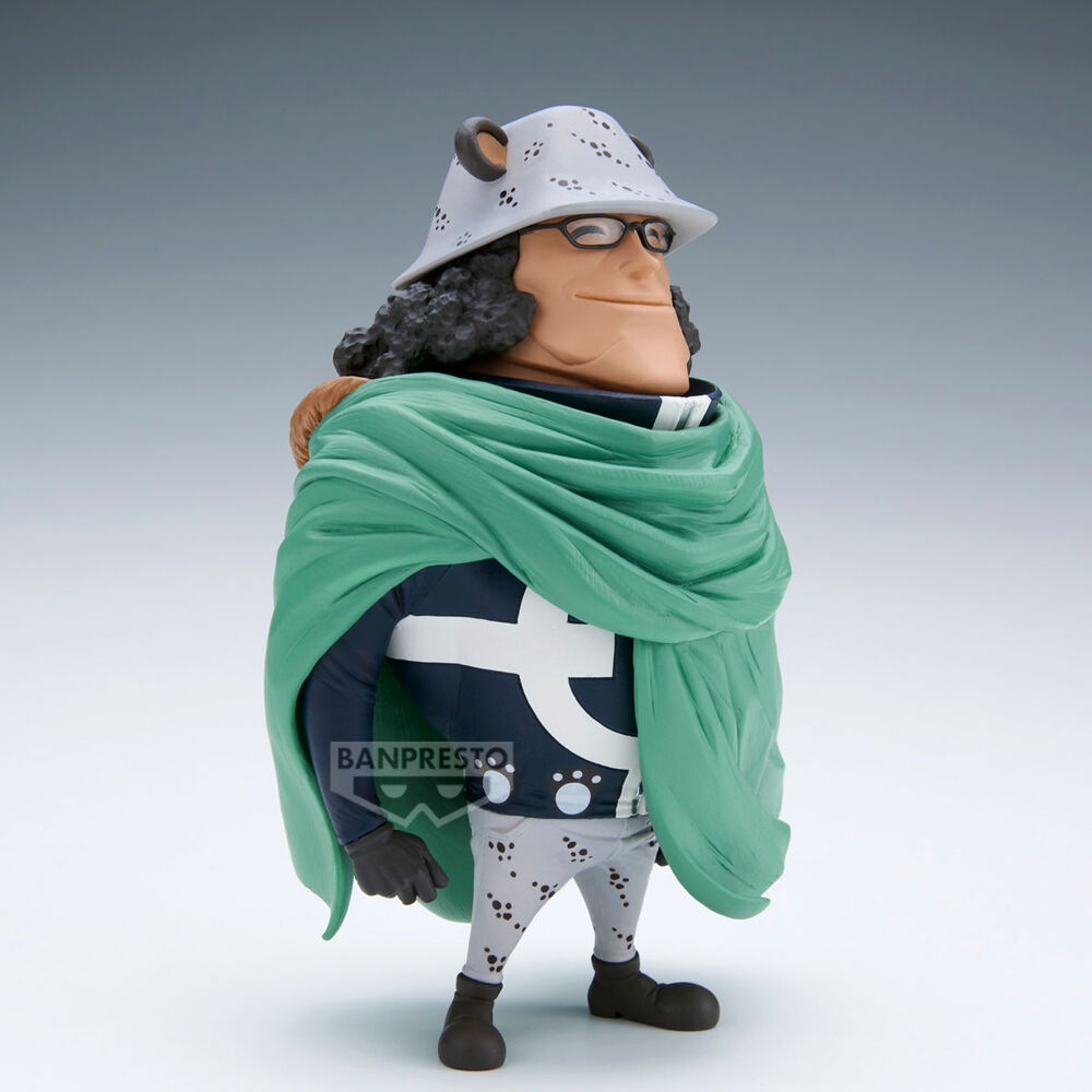 Figura de Bartholomew Kuma de One Piece con capa verde - 3