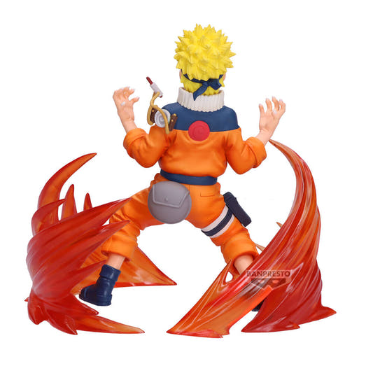 Figura de Naruto Uzumaki Vibration Stars con efectos rojos - 4