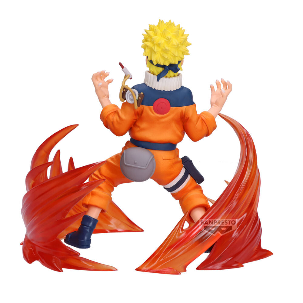 Figura de Naruto Uzumaki Vibration Stars con efectos rojos - 4
