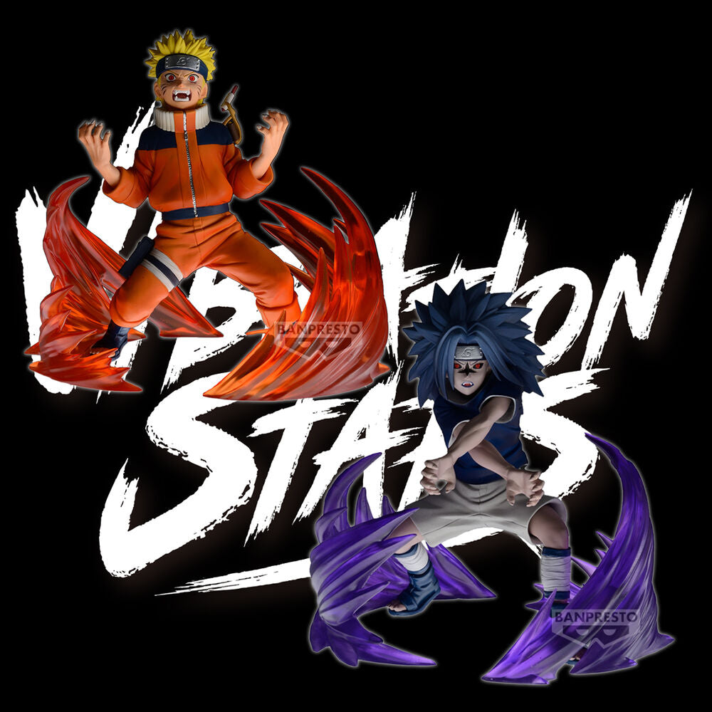 Figura de Naruto Uzumaki Vibration Stars con efectos rojos - 6