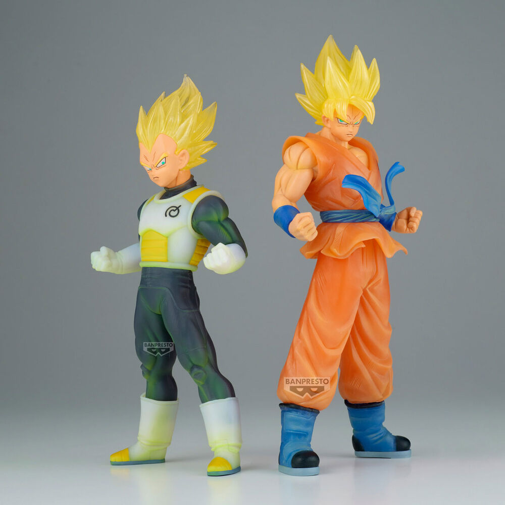 Figura de Vegeta Clearise de Banpresto con armadura y cabello dorado - 6