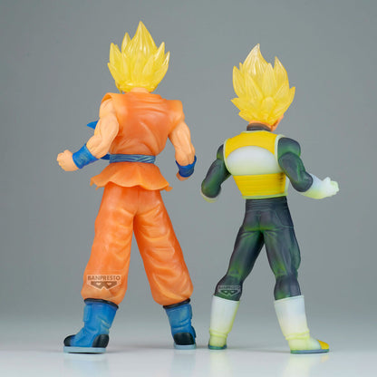 Figura de Vegeta Clearise de Banpresto con armadura y cabello dorado - 7