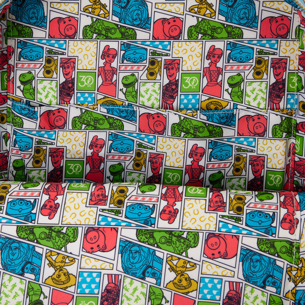 Mochila Loungefly de Woody con diseño de Toy Story y fachada del salvaje oeste - 5