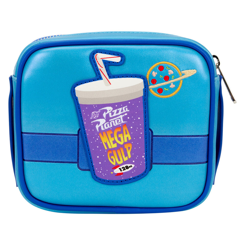 Bolso bandolera Loungefly de Aliens de Toy Story en verde y azul - 6