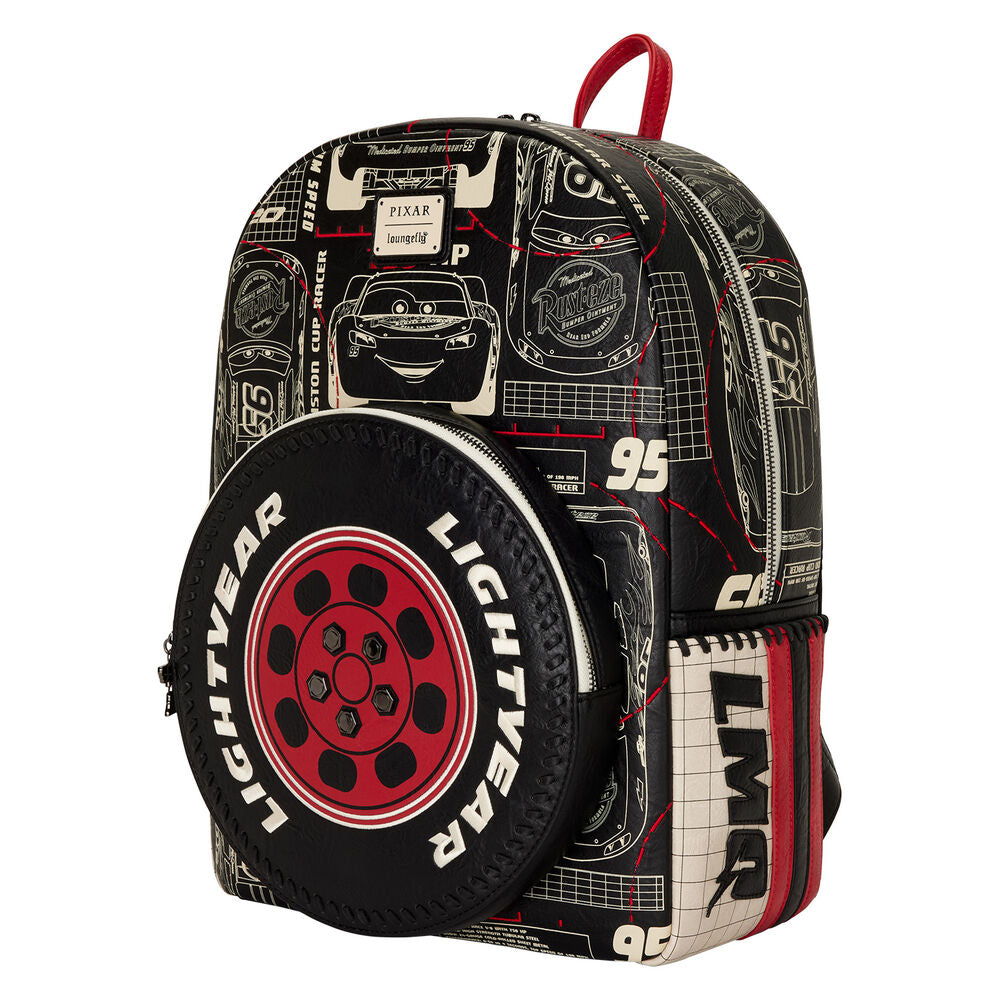 Mochila Loungefly de Rayo McQueen de Cars Disney Pixar - 2