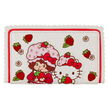 Cartera Loungefly de Hello Kitty y Strawberry Shortcake con fresas