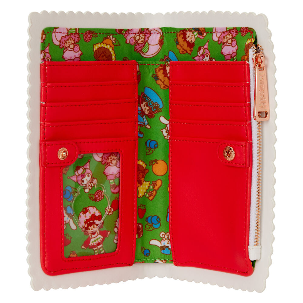 Cartera Loungefly de Hello Kitty y Strawberry Shortcake con fresas - 4