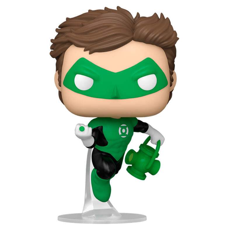 Figura Funko POP! de Linterna Verde en vuelo con farol verde