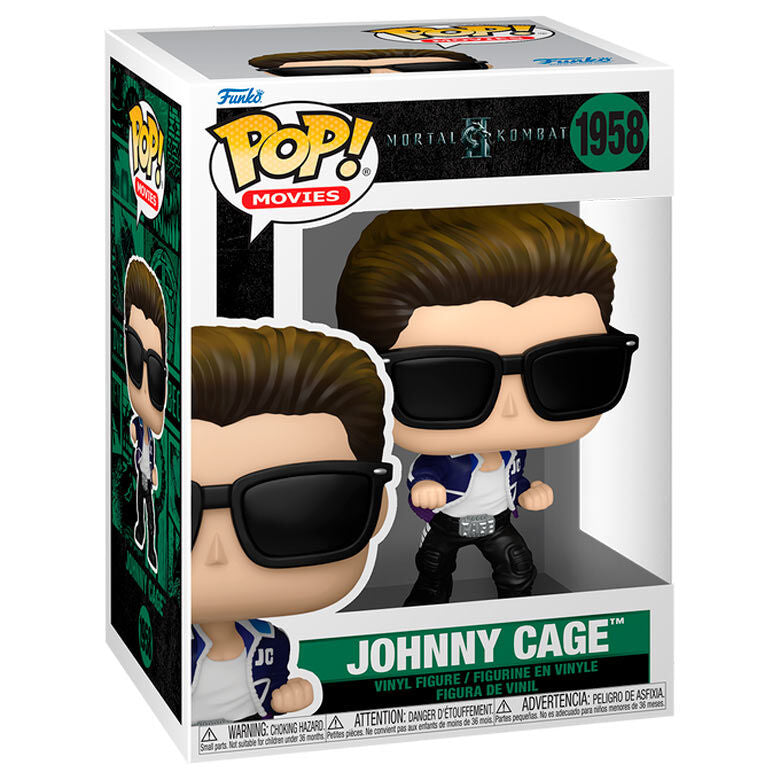 Figura Funko POP! de Johnny Cage de Mortal Kombat - 2