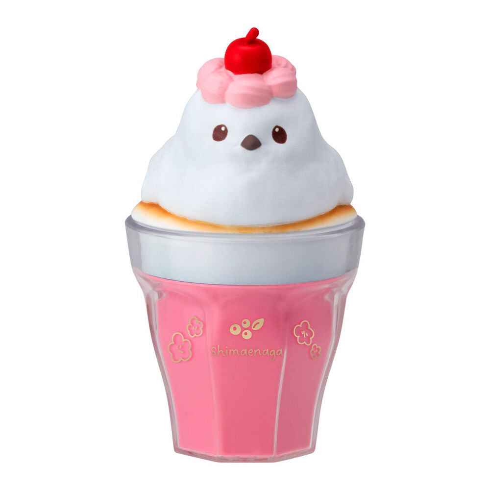 Figuras Bandai CharaLatte Art Case Animals con animales sobre vasos de colores - 7