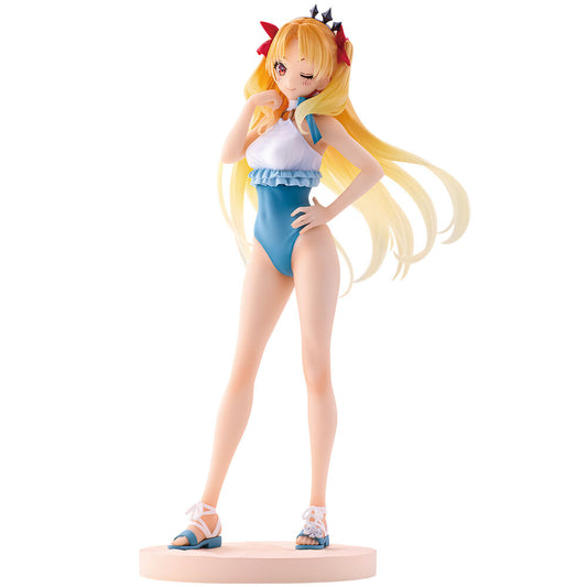 Figura Ichibansho de Ereshkigal de Fate/Grand Order con traje blanco y azul