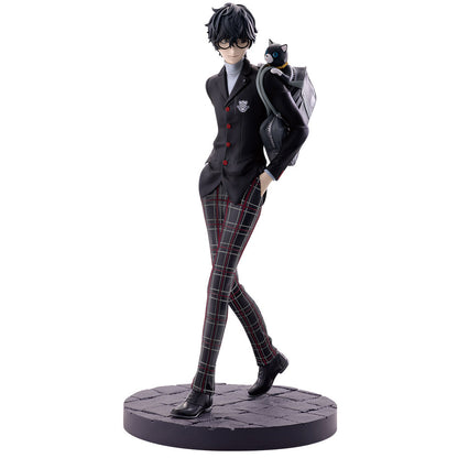 Figura Ichibansho Protagonist de Persona 5 con uniforme negro y mochila
