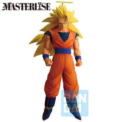 Figura de Son Goku Super Saiyan 3 con melena dorada y atuendo naranja - 2