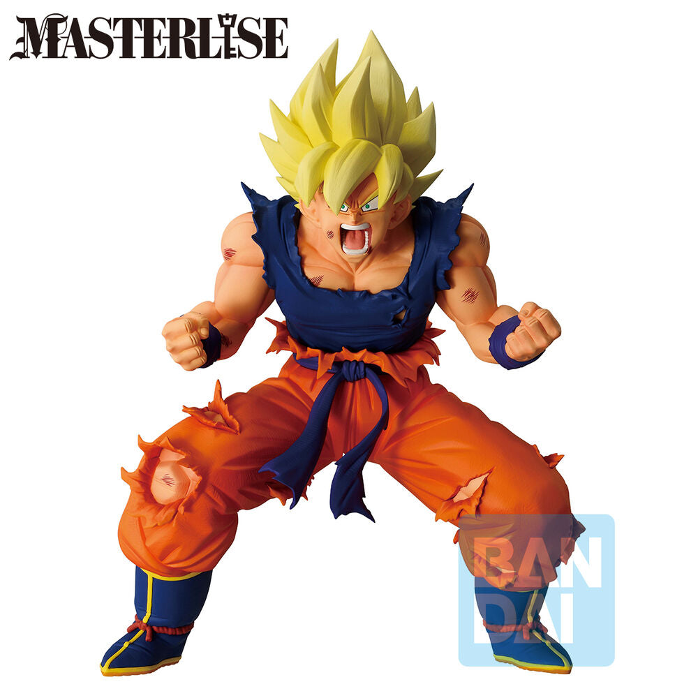 Figura Ichibansho Masterlise de Son Goku Super Saiyan en pose de combate - 2