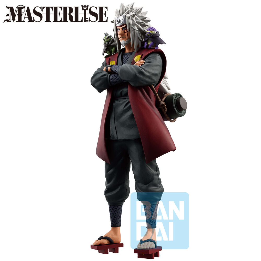 Figura Ichibansho Masterlise de Jiraiya con dos ranas sobre los hombros - 2