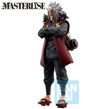 Figura Ichibansho Masterlise de Jiraiya con dos ranas sobre los hombros - 2