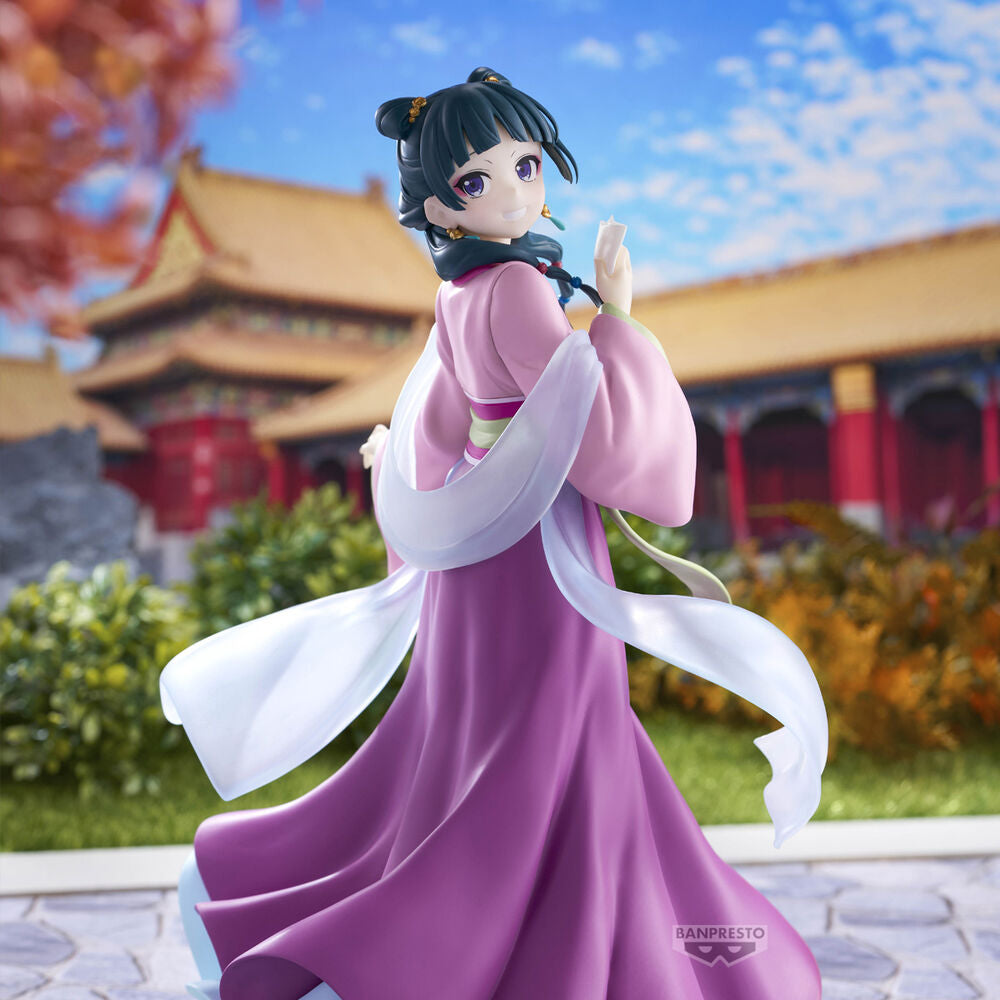Figura de Maomao de The Apothecary Diaries con vestido rosa y blanco - 5