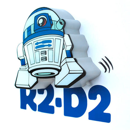 Lámpara LED 3D mini con diseño de R2-D2 de Star Wars