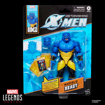 Figura articulada de Beast de X-Men con uniforme amarillo y negro - 3