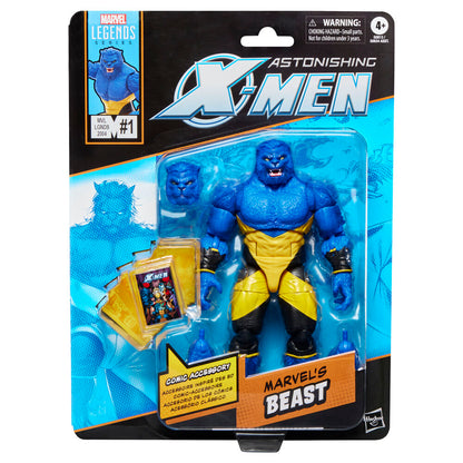 Figura articulada de Beast de X-Men con uniforme amarillo y negro - 2