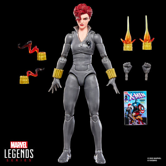 Figura articulada Black Widow Marvel Legends de 15 cm con accesorios - 4