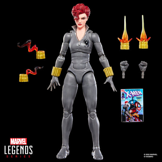 Figura articulada Black Widow Marvel Legends de 15 cm con accesorios - 4