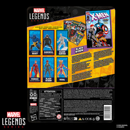 Figura articulada Black Widow Marvel Legends de 15 cm con accesorios - 12