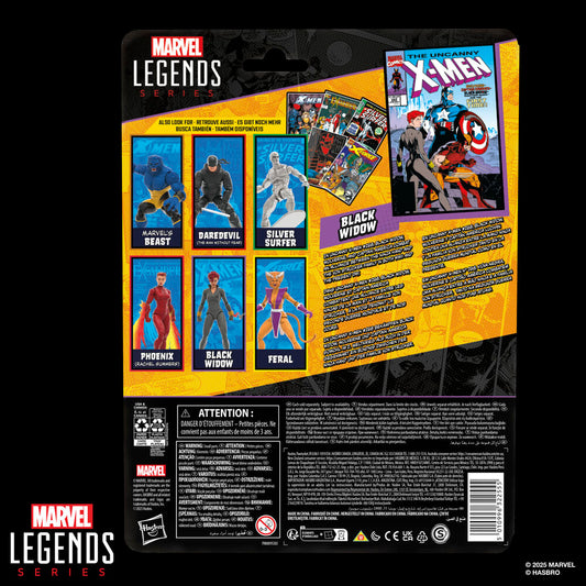 Figura articulada Black Widow Marvel Legends de 15 cm con accesorios - 12