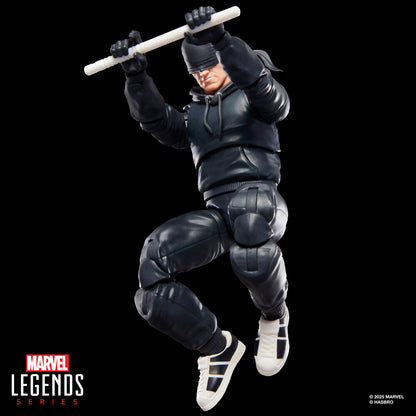 Figura articulada de Daredevil Marvel Legends de 15 cm con atuendo negro y bastón - 10