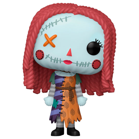 Figura Funko POP! de Sally con cabello rojo y vestido de retales