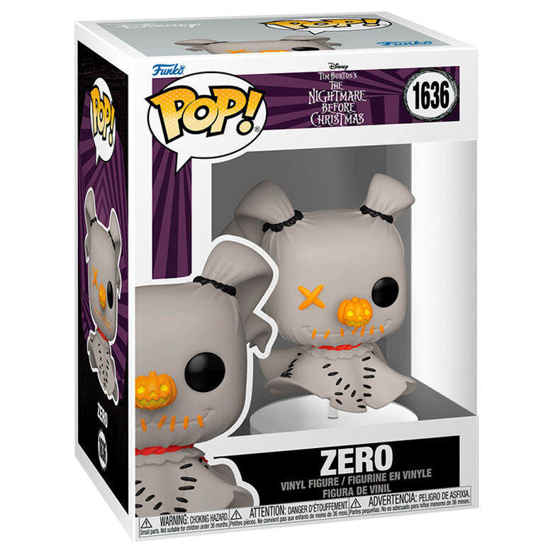 Figura Funko POP! de Zero con nariz de calabaza sobre base - 2