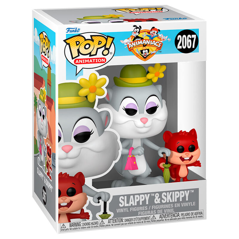 Figura Funko POP! de Animaniacs con Slappy y Skippy - 2