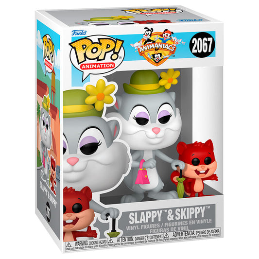 Figura Funko POP! de Animaniacs con Slappy y Skippy - 2