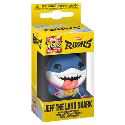 Llavero Pocket POP de Jeff the Land Shark de Marvel Rivals - 2