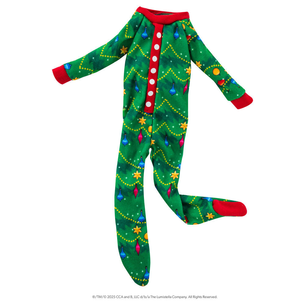 Pijama navideño verde para muñeco The Elf on the Shelf - 2