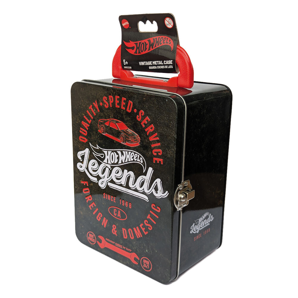 Maletín metálico vintage Hot Wheels para 18 coches - 3