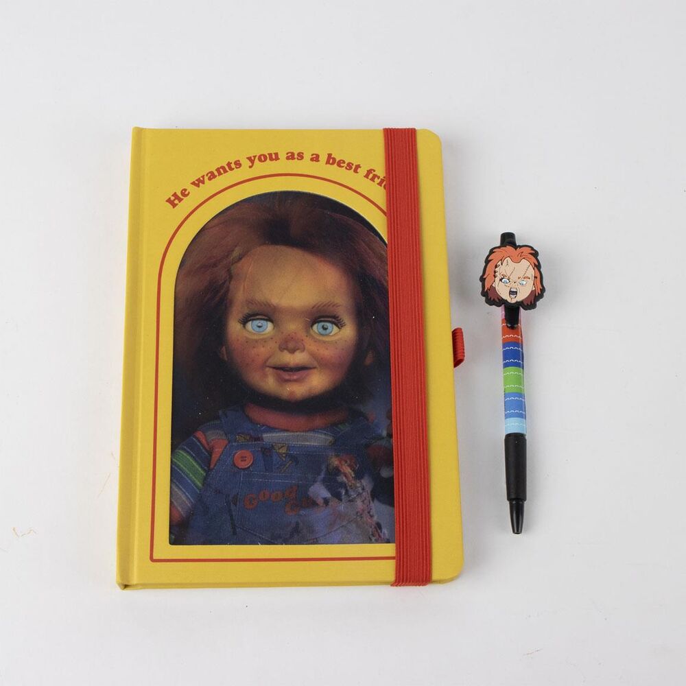 Set de papelería Chucky con cuaderno y bolígrafo - 5