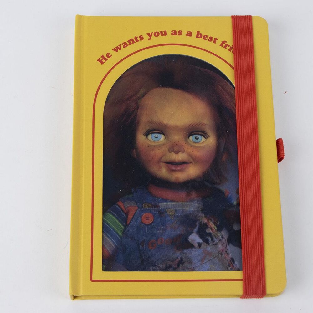 Set de papelería Chucky con cuaderno y bolígrafo - 6