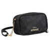 Bolso bandolera negro de Minnie Disney con cadena dorada